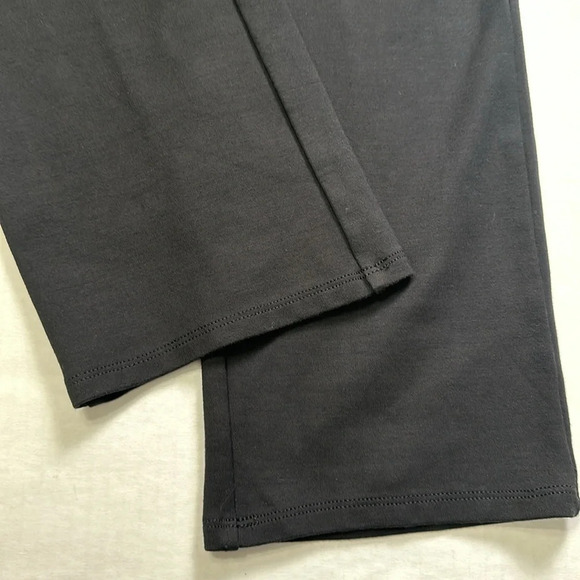 Soft Surroundings Black Pull On Pants Rayon Nylon Blend Womens Size Small - Picture 8 of 12